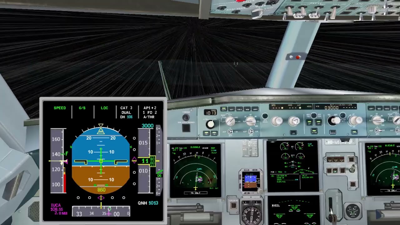 Approach & Landing IN Moderate RAIN AT LTFM ISTANBUL