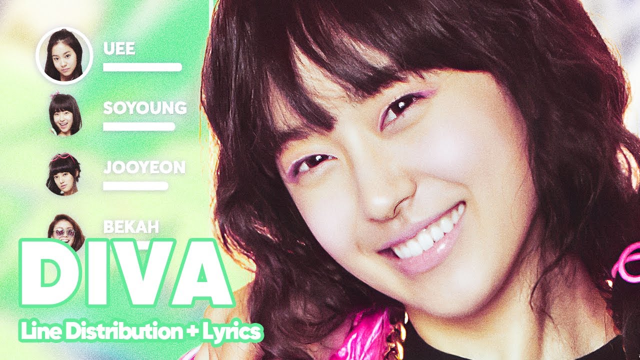 After School - DIVA (Line Distribution + Lyrics Karaoke) PATREON REQUESTED