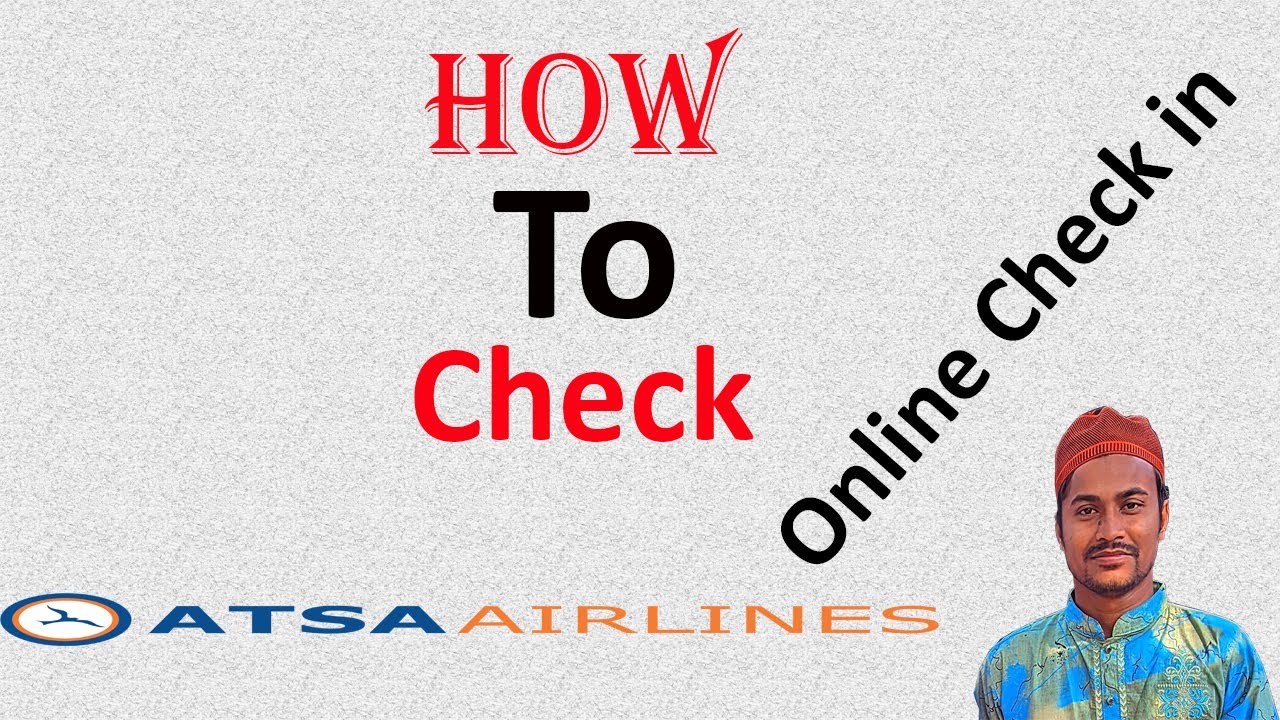 ATSA Airlines online check in || how to check atsa airlines || atsa airlines web check in ||