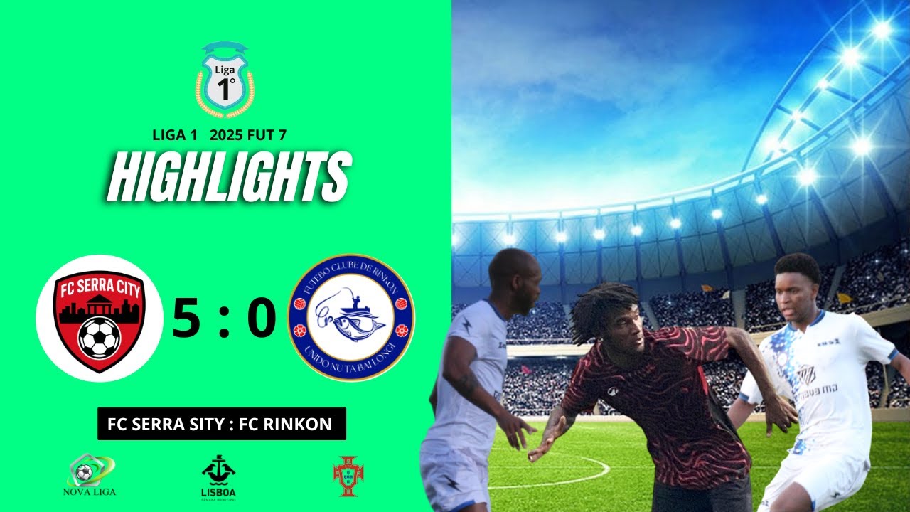 Liga 1 highlights  Fc Serra sity 1 : 3 Fc Rinkon  16.11.2025