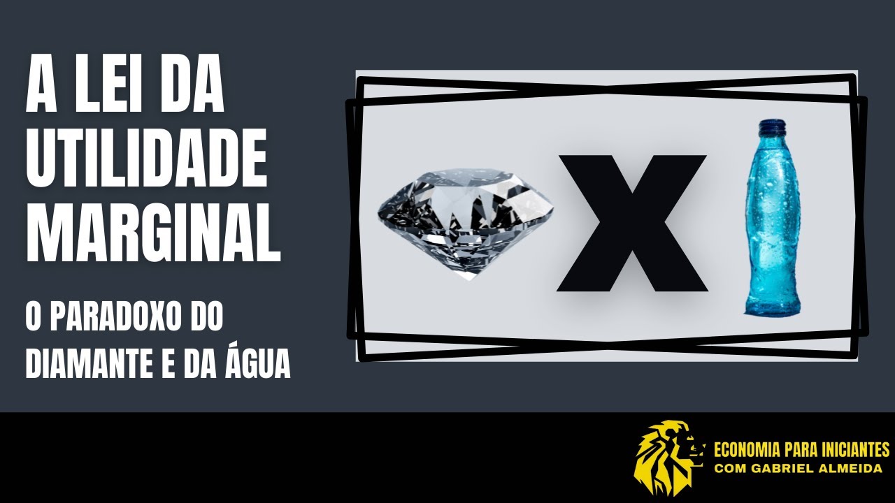 A Lei da Utilidade Marginal e a Revolu&ccedil;&atilde;o Marginalista | O Paradoxo do Valor