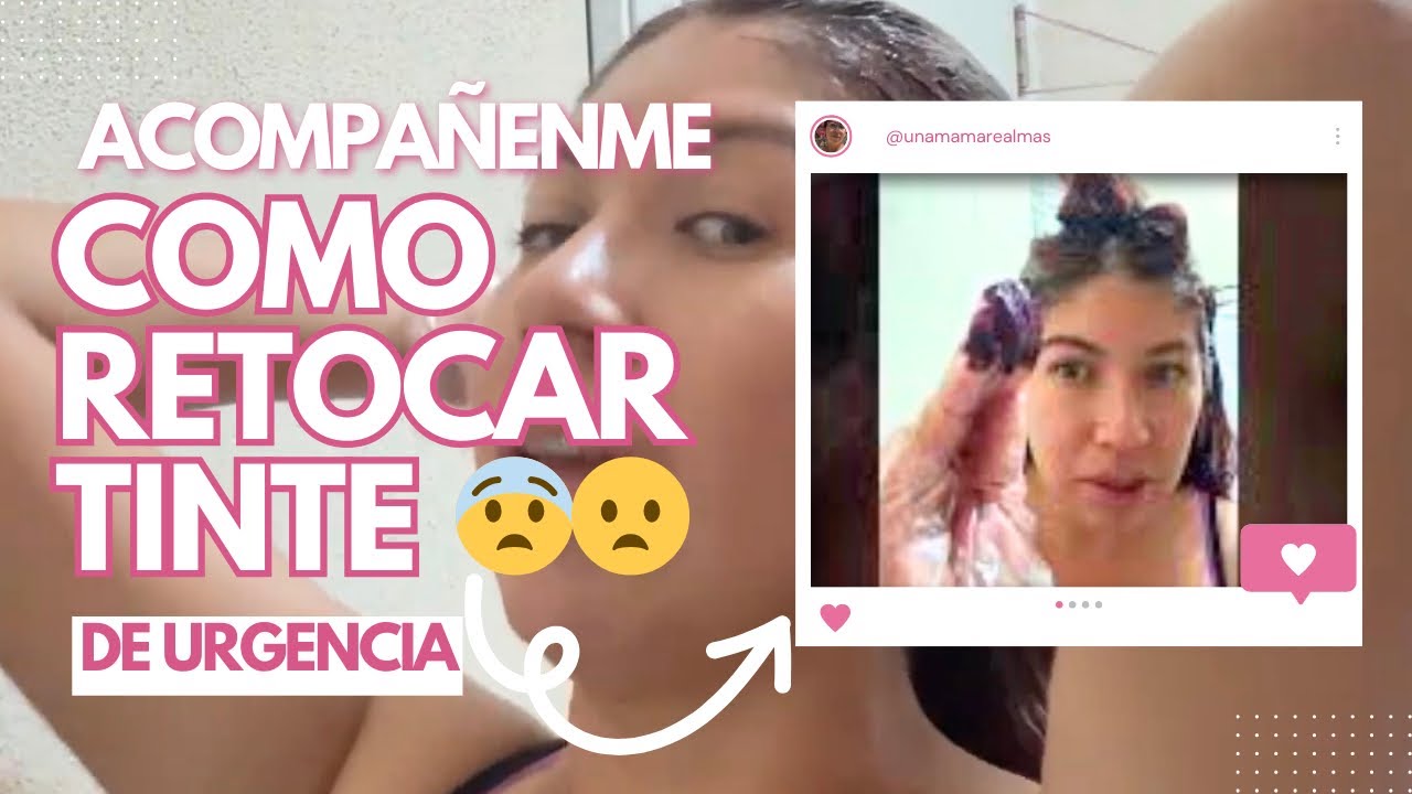 🎥⏺️ En vivo. 😨😦Pintando mi cabello de emergencia😨🙈