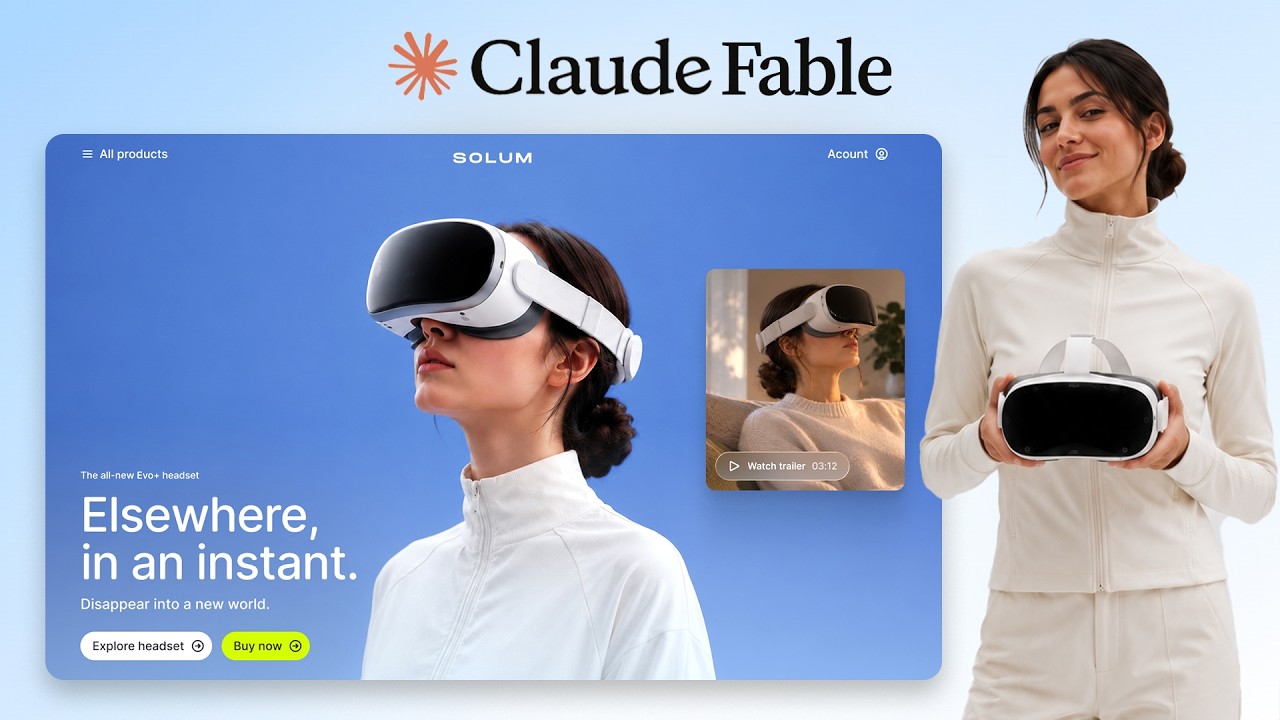 Claude Fable 3.5: Создание безумных анимированных сайтов БЫСТРО