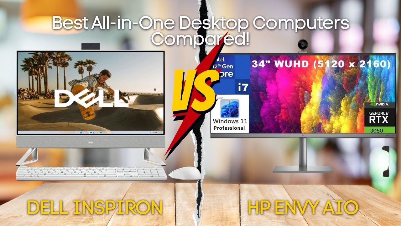 Dell Inspiron vs HP Envy AIO: Best All-in-One Desktop Computers Compared!