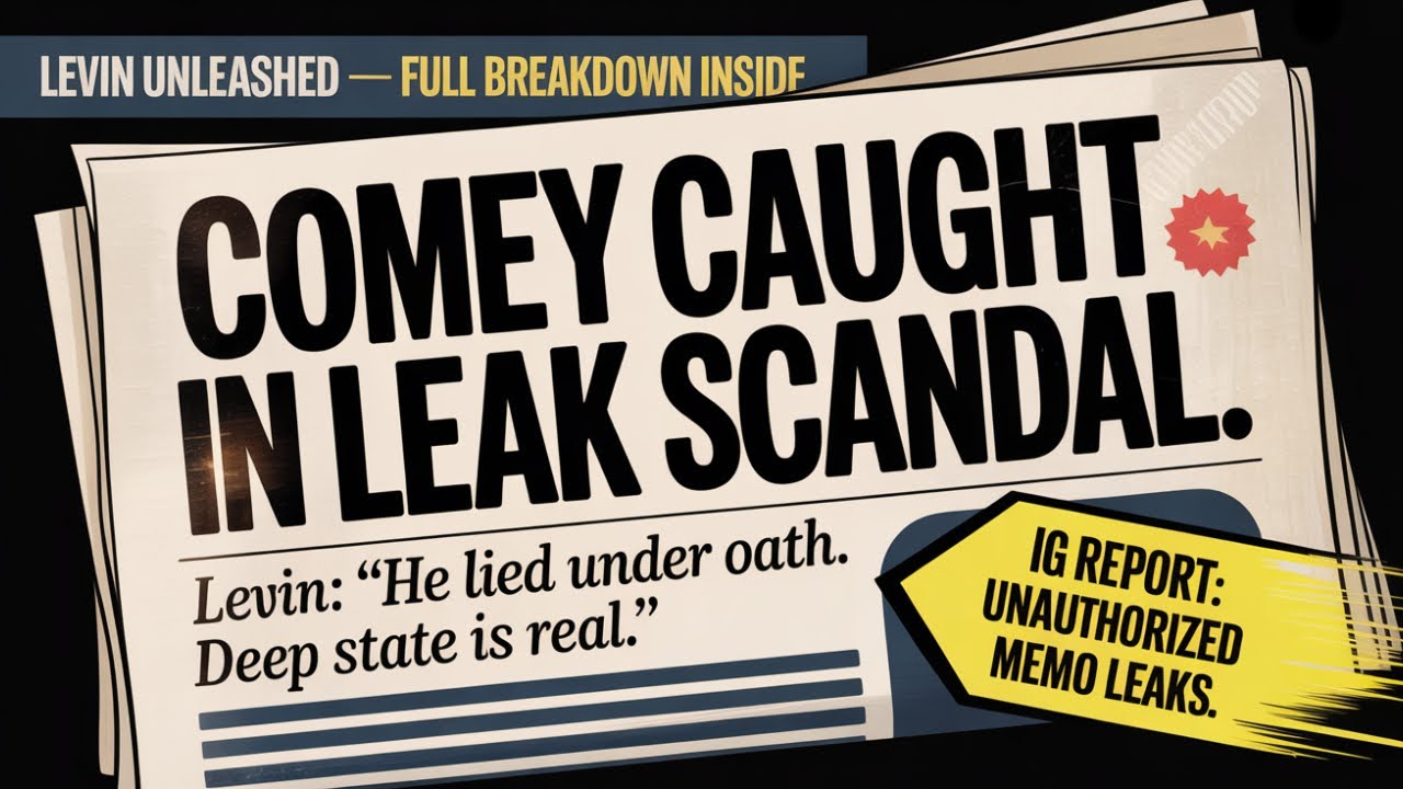 BREAKING: The James Comey FBI Scandal Case Has a Shocking Twist!