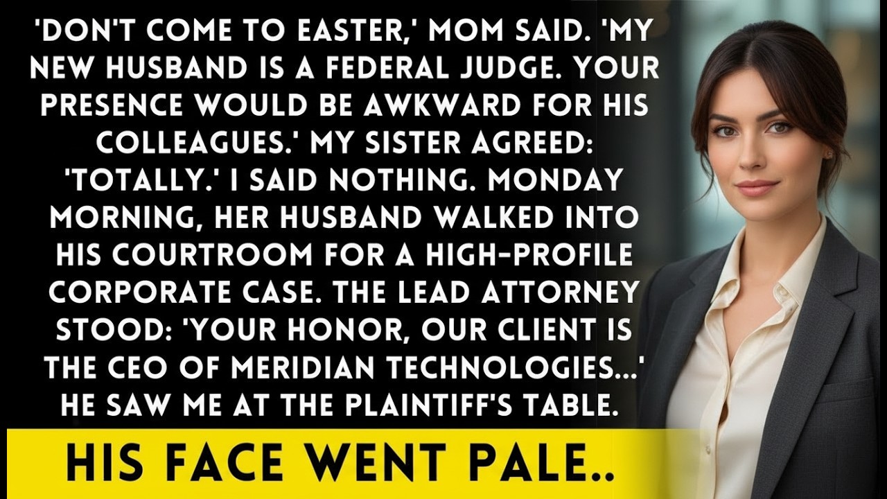 Mom Texted 'Skip Easter - My New Husband Is A Judge' - Then He Saw Me In Court