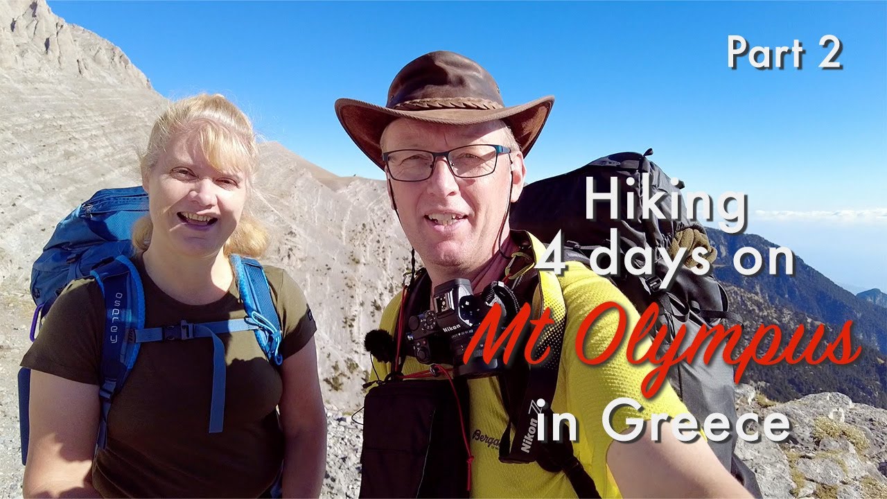 A 4 day hike on Mt Olympus in Greece, part 2: Skala (2866m) & Skolio (2911m).