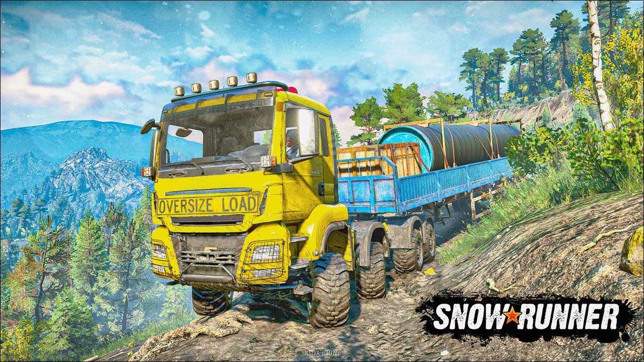 ЭТО ПОЛНАЯ ЖЕСТЬ! САМАЯ ДОЛГАЯ ПЕРЕВОЗКА НА ДВА ЧАСА! SNOWRUNNER С МОДАМИ