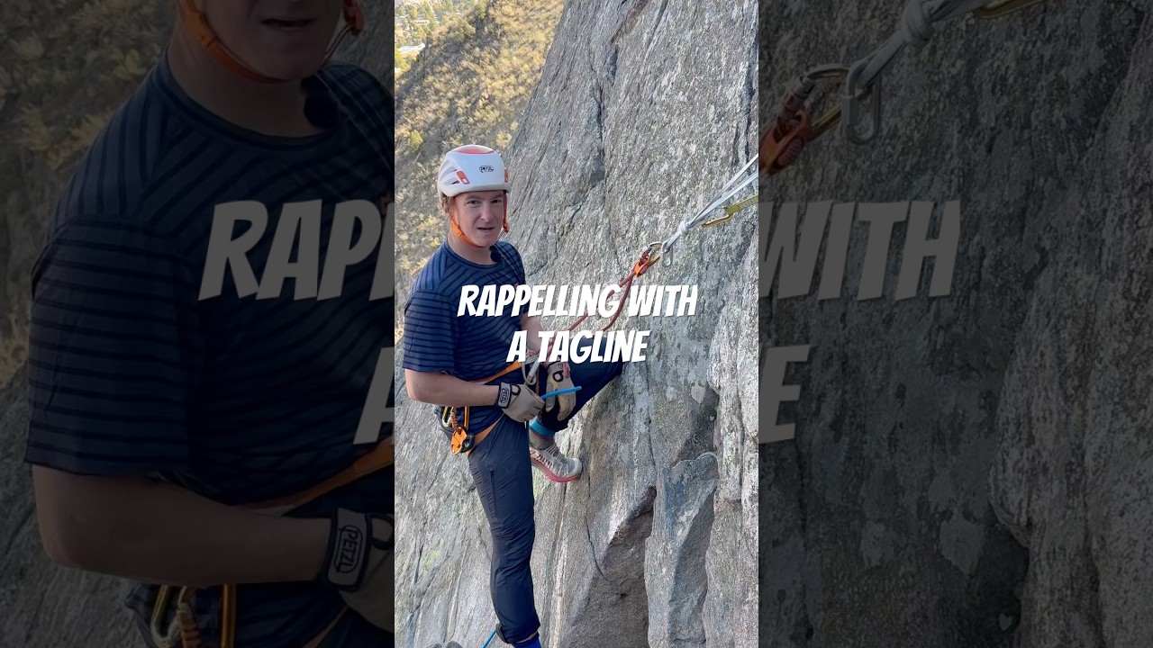 Rappelling with a Tagline