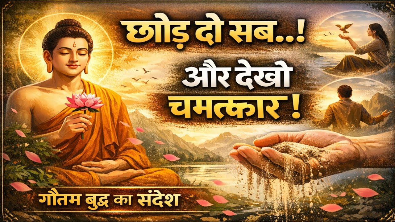 छोड़ दो सब… और देखो कैसे सब ठीक हो जाता है | गौतम बुद्ध का अनमोल ज्ञान