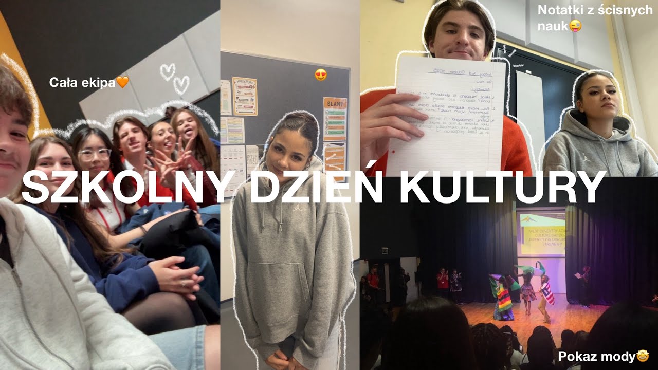 SZKOLNY DZIEŃ KULTURY! | Dawid Zozolek