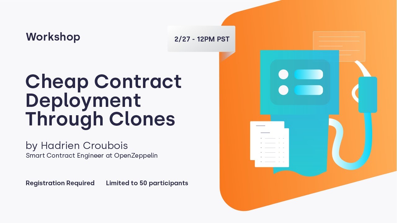 Cheap Contract Deployment Through Clones