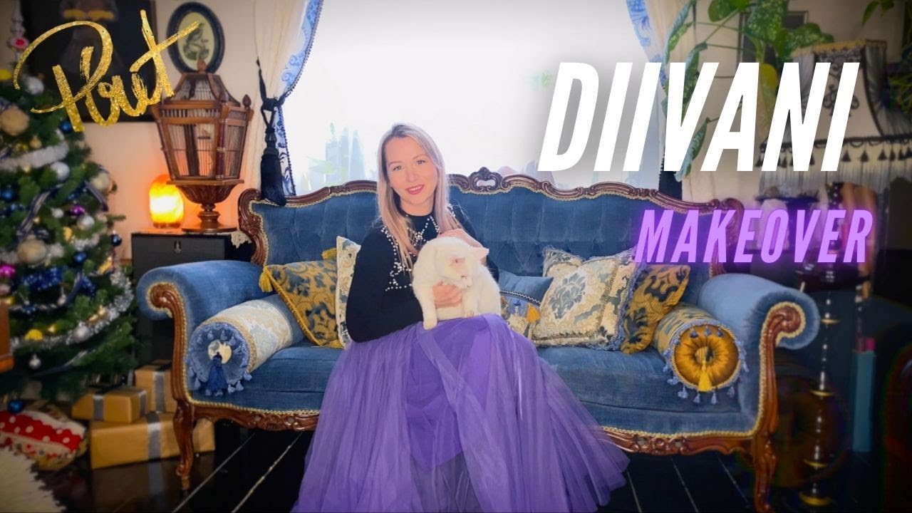 Diivani makeover - kanga vahetus