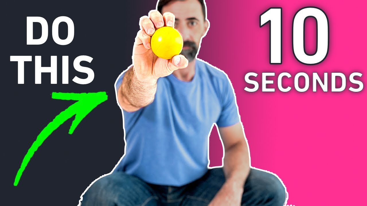 10 Seconds to a Deeper Squat - Self Massage with a Lacrosse Ball