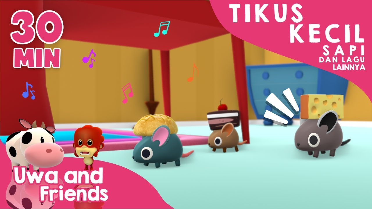Tikus Kecil, Sapi, dan Lagu Lainnya - 30 Menit Kompilasi Lagu Anak Indonesia