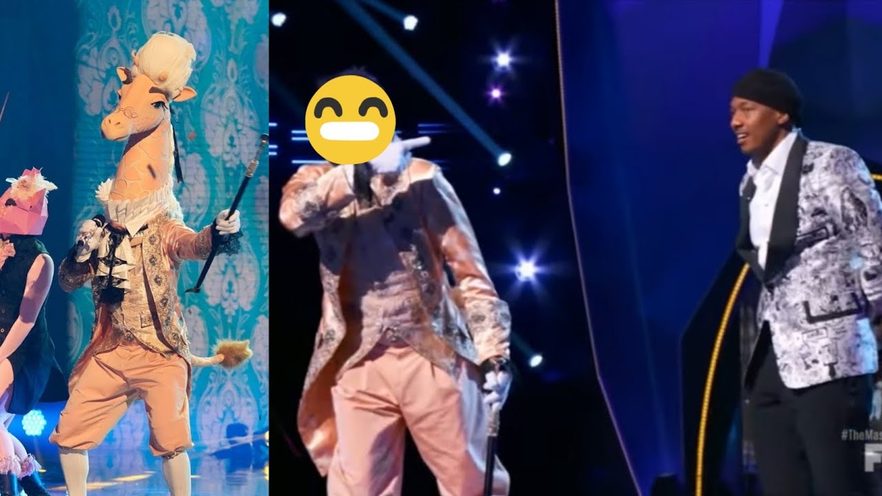 The Masked Singer - The Giraffe Performances and Reveal 🦒