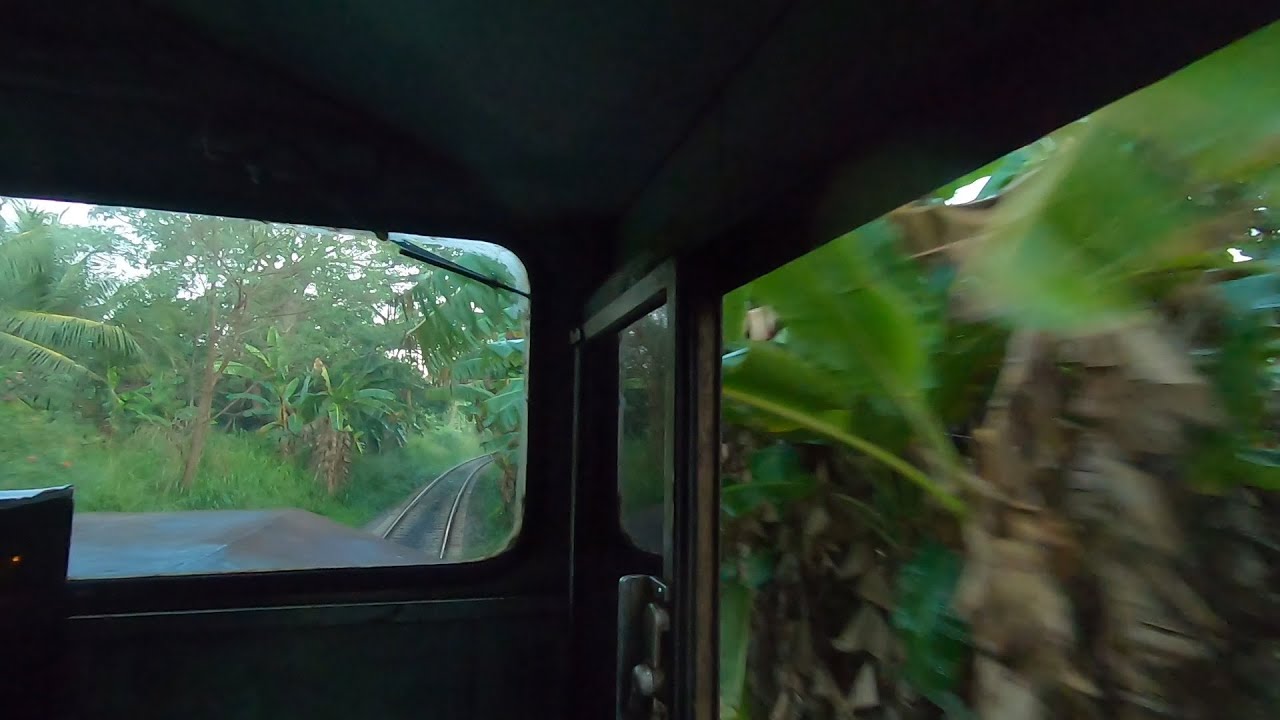 Fascinating Cab Ride with Class M4 in Sri Lanka Railways