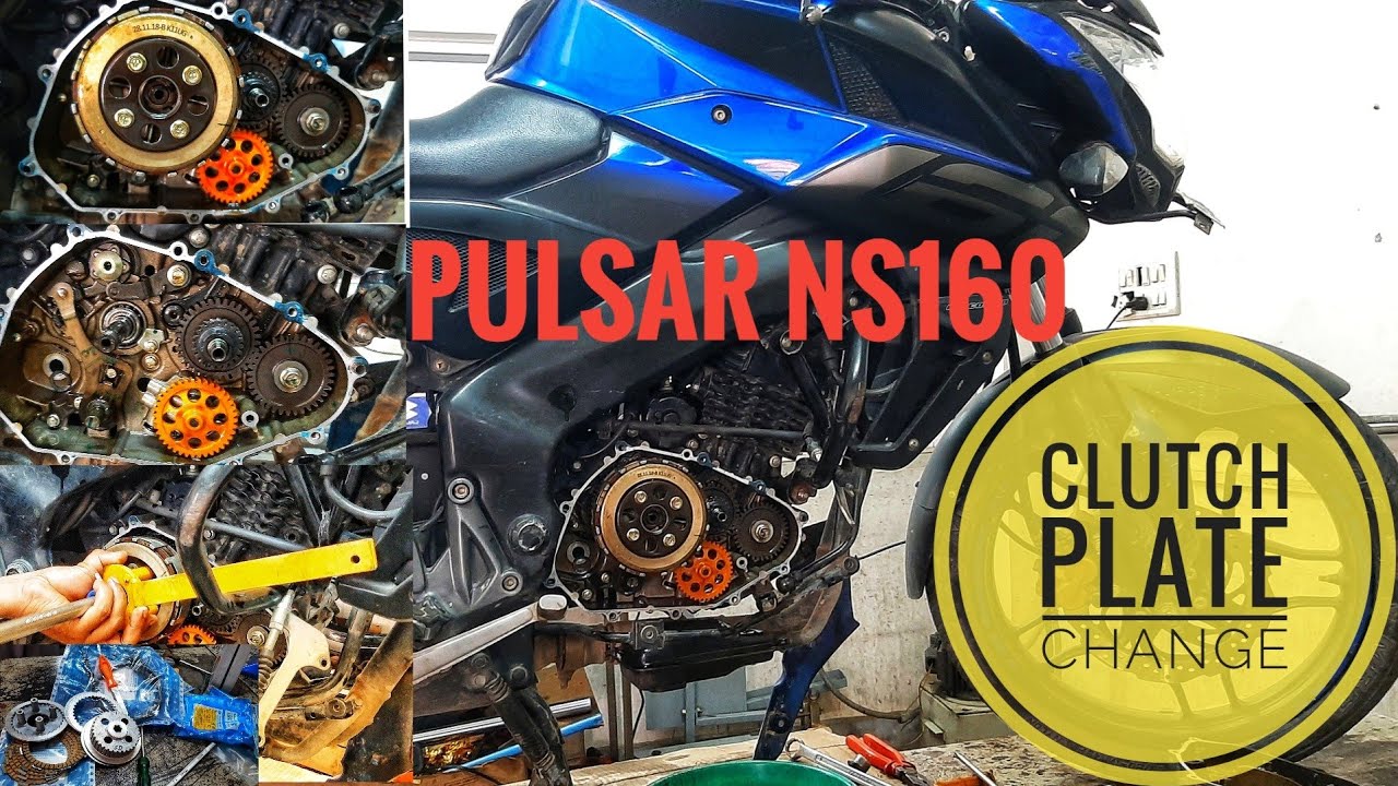 Pulsar Ns160 Clutch Plate Replace|160 Ns Clutch Plate Problem😱😢🔥