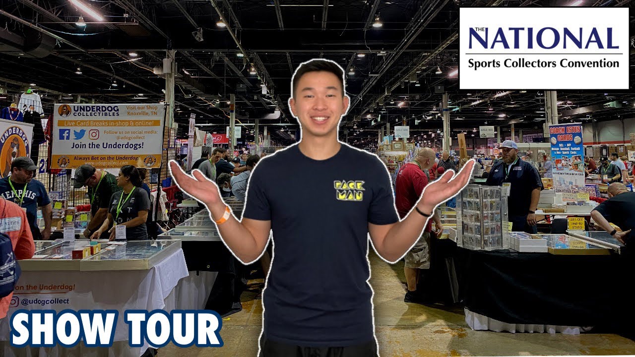 TOURING THE BIGGEST SPORTS CARD SHOW IN THE WORLD! 2021 National Sports Collectors Convention Vlog
