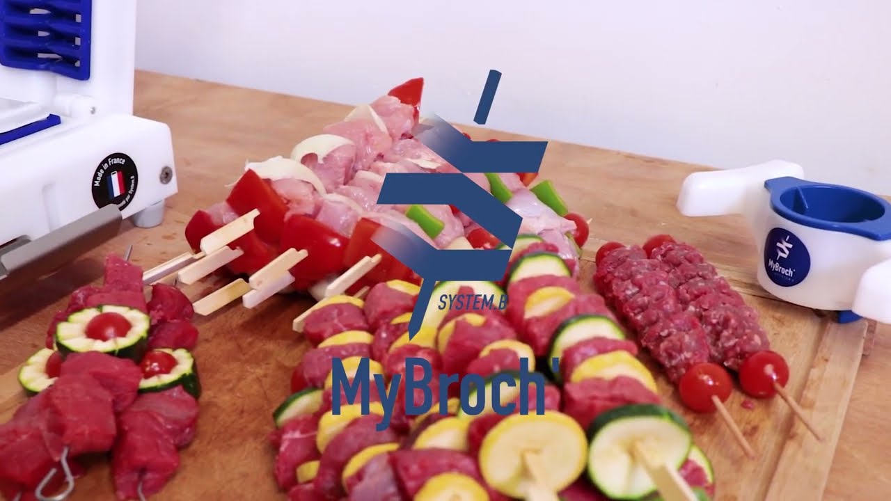MyBroch : Machine innovante pour fabriquer vos Brochettes ! #Innovation by System B #MadeInFrance