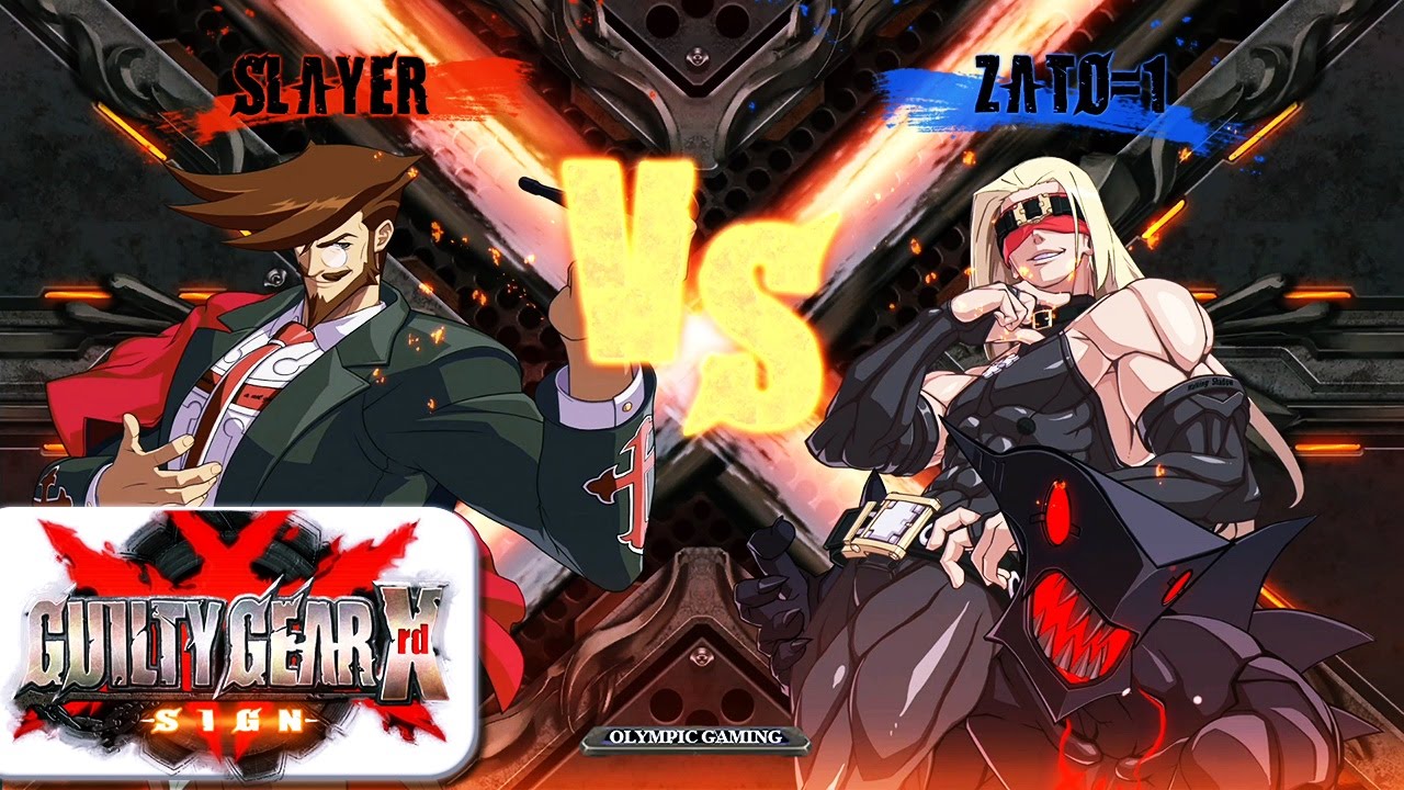 Guilty Gear Xrd: Roobokai (Slayer) Vs Urabe-x- (Zato=1) PS4 HD