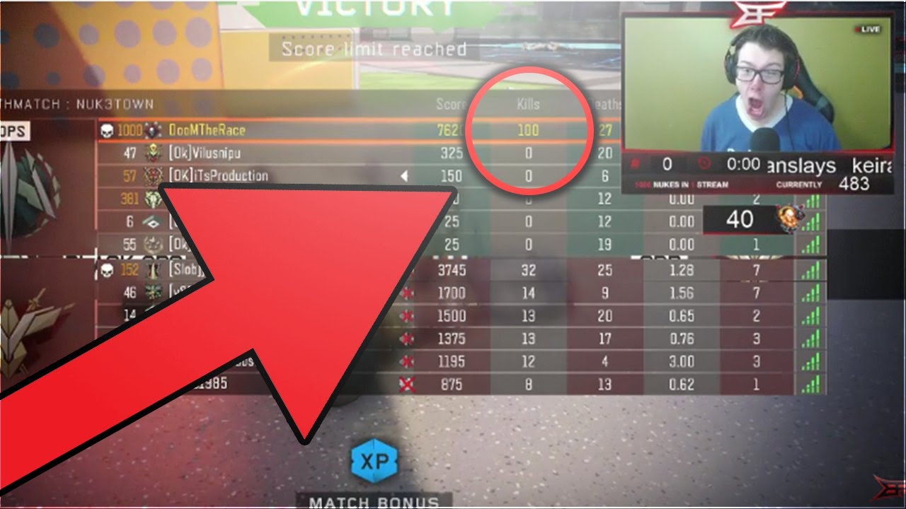 100 KILLS IN ONE TEAM DEATHMATCH... BLACK OPS 3 = DESTROYED