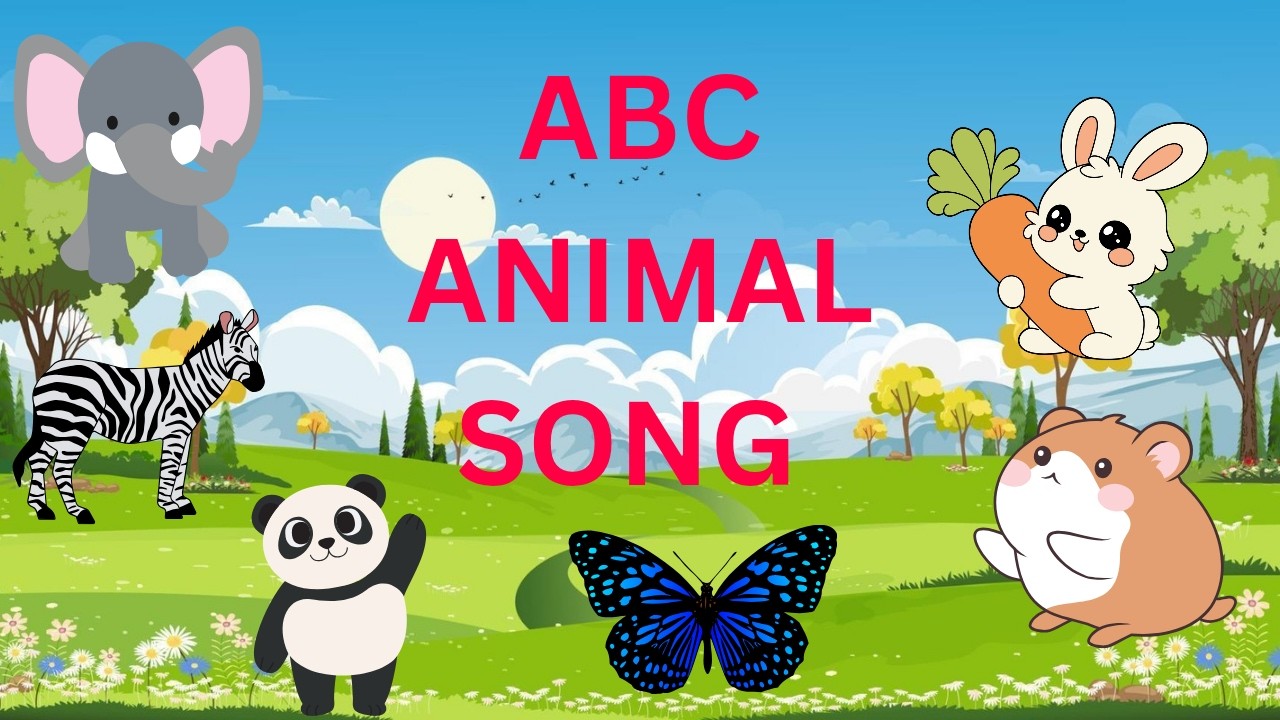 Alphabet Animals Song | Learn the ABC Alphabet Animals Song for Kids |