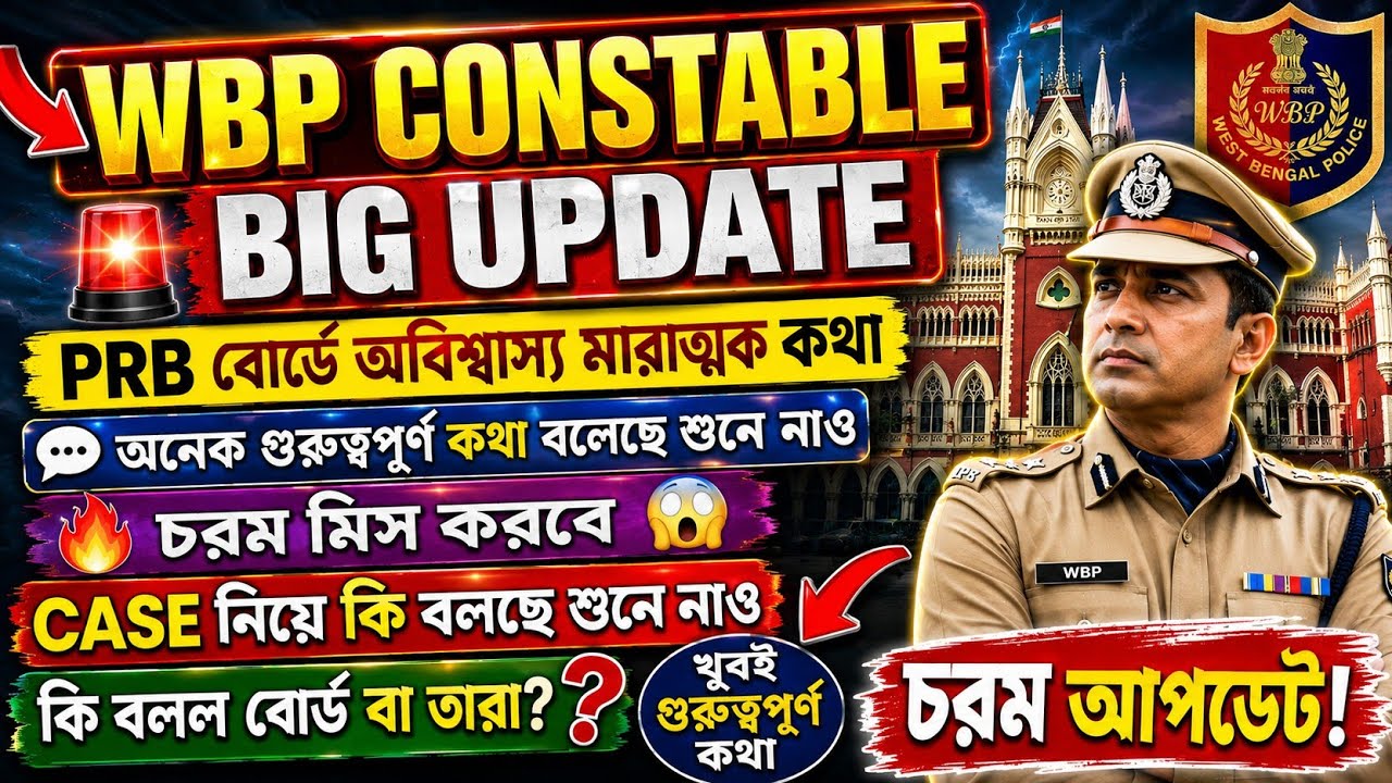 PRB বোর্ডের তরফ থেকে অবিশ্বাস্য মারাত্মক😱 গুরুত্বপূর্ণ কথা আজকের ডেপুটেশন 🤩রায় চরম মিস না দেখলে#job