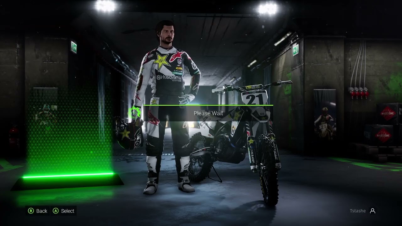 Time Trials In The Compound (Monster Energy Supercross 2: The Official Videogame)