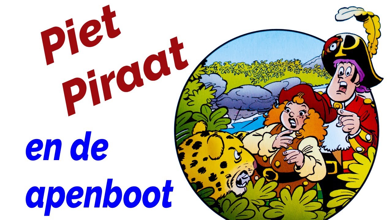 PIET PIRAAT - De apenboot 🐒 - voorlezen Nederlandstalig