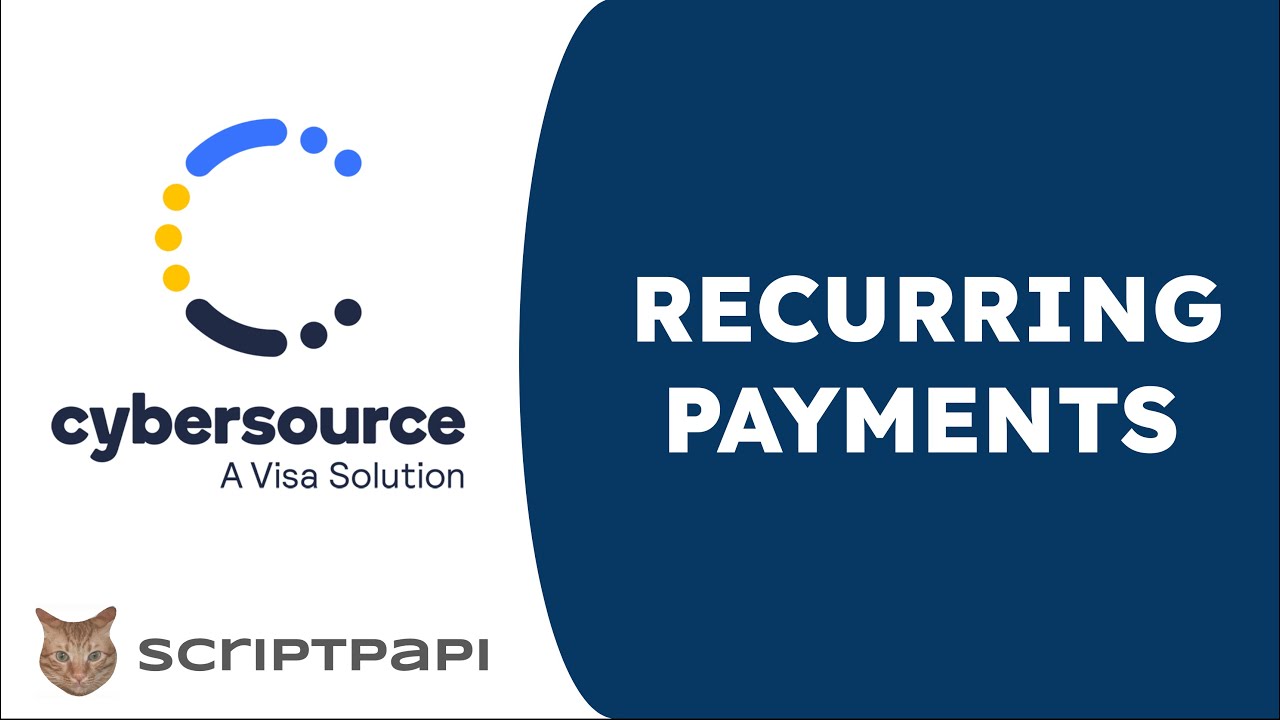 Создайте полноценные регулярные платежи с помощью Cybersource — пошаговое руководство