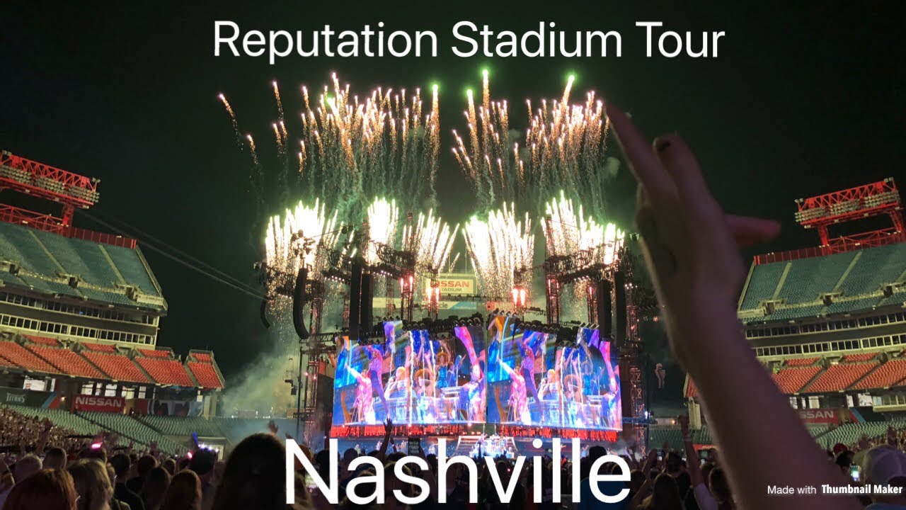 REPUTATION STADIUM TOUR NASHVILLE VLOG