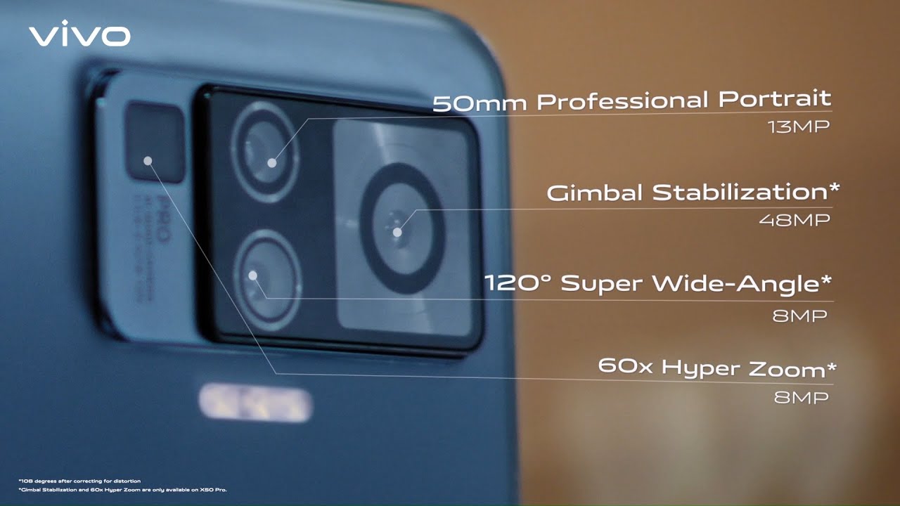 #vivoX50Series | With Gimbal Camera System & Extreme Night Vision