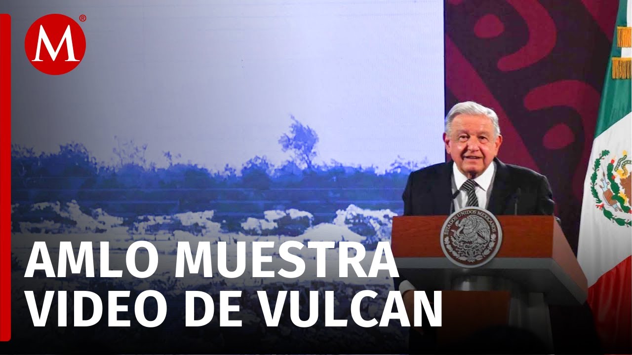 AMLO exhibe video de destrucción generada de Calica y Vulcan Materials