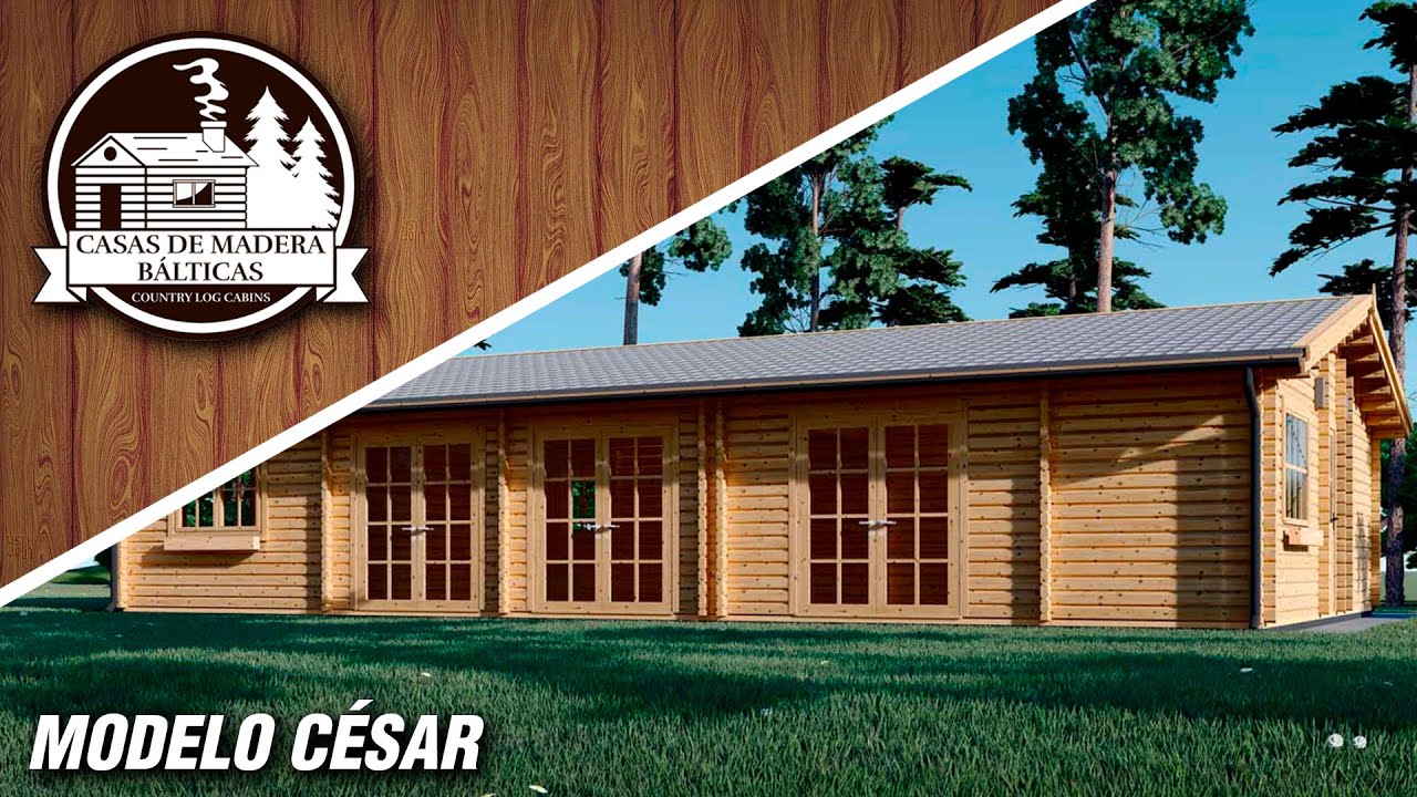 Casa de madera modelo CESAR