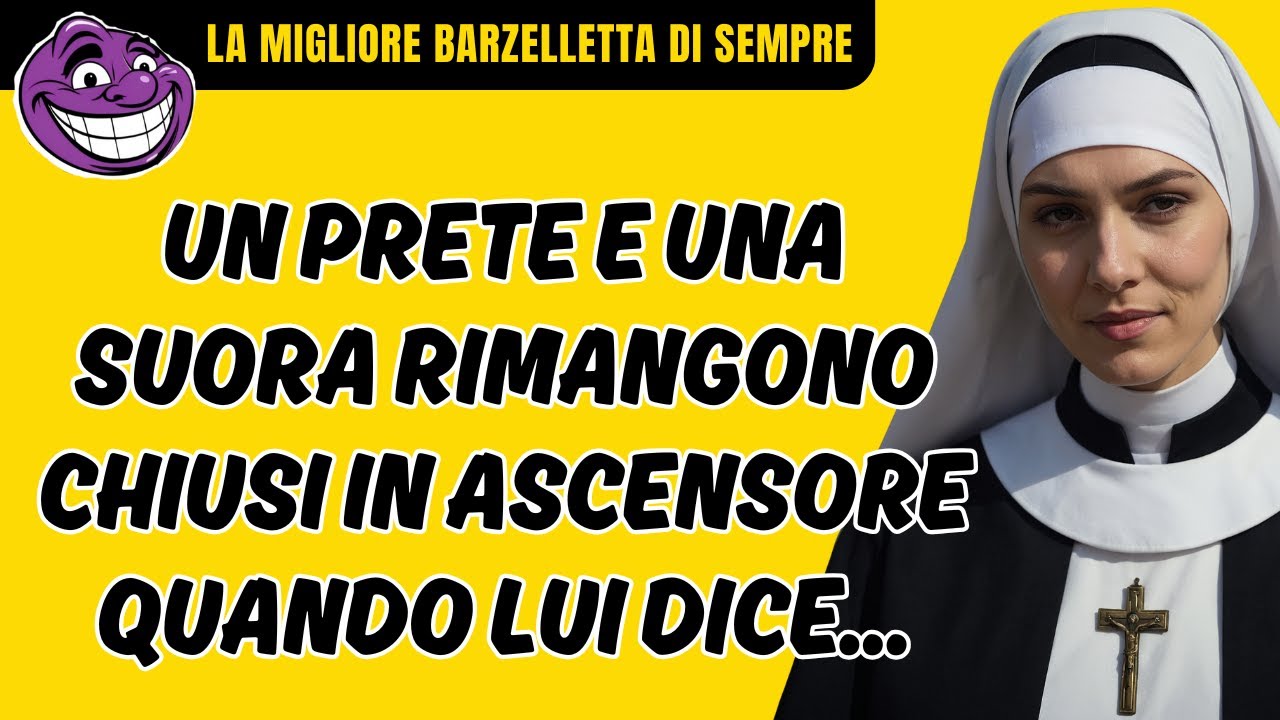 LA MIGLIORE BARZELLETTA DEL GIORNO | Il Prete e la Suora | Tante Risate Garantite