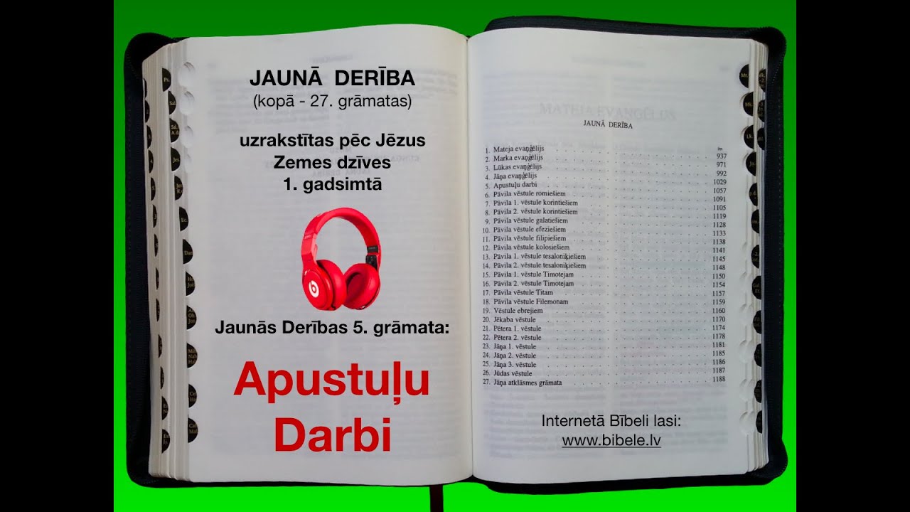 Apustuļu darbi - AUDIO