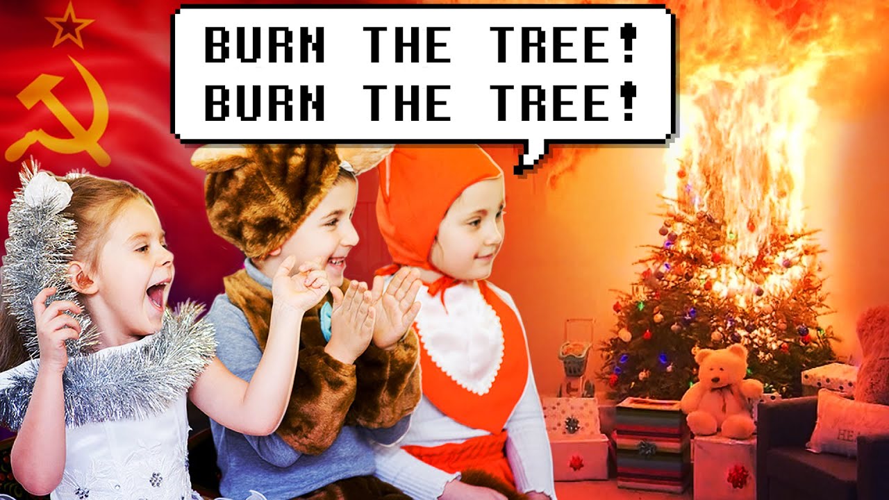 Crazy Russian Christmas and New Year ► Vodka. Food. Slavic Traditions.