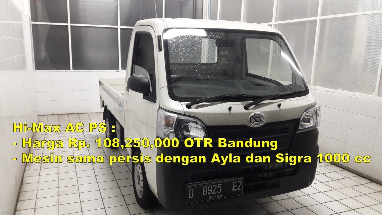 Review Daihatsu Hi-Max 1.0 AC PS