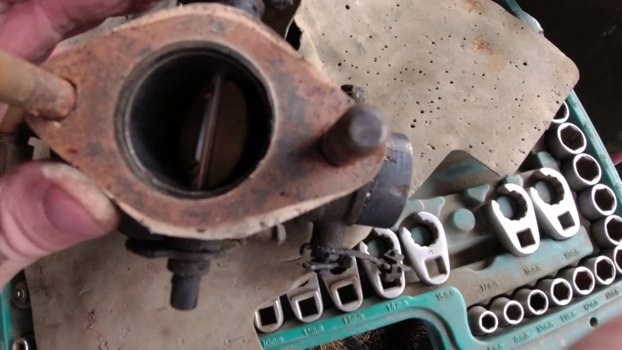 Fixar förgasaren på min Volvo T32, 2023 04 29