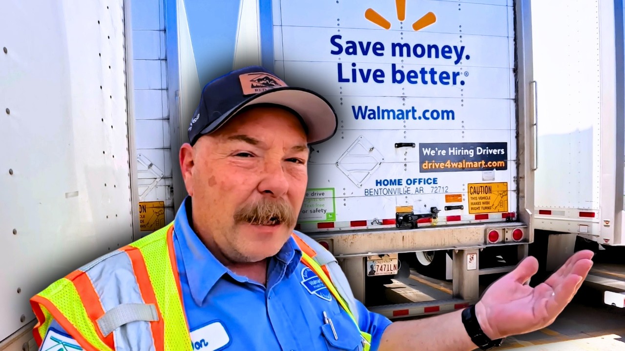 Водитель грузовика Walmart зарабатывает более $100 000 с таким графиком