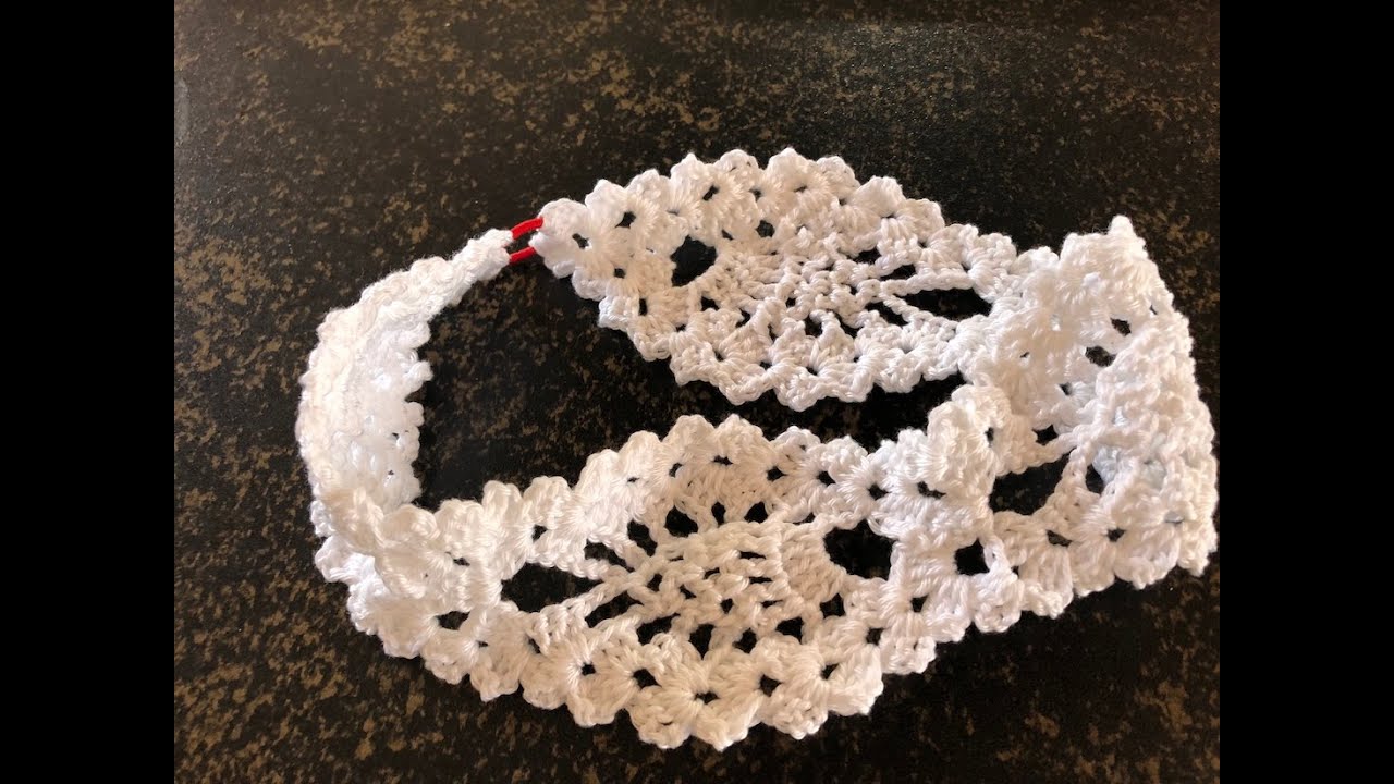Bandeau au crochet @Alextitia Tuto Crochet