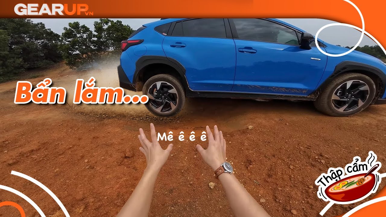 Thập cẩm: chạy Subaru Crosstrek kiểu này rửa xe hơi tốn, nhưng chạy nó phê 🥳