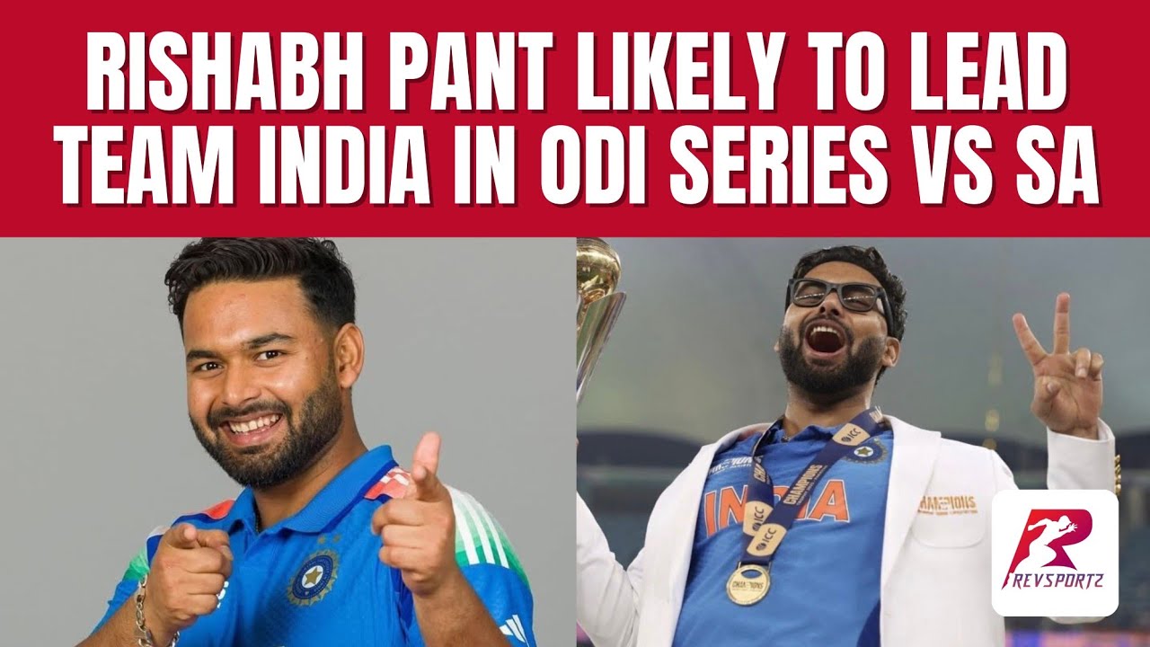 Breaking: Rishabh Pant in contention for ODI captaincy in the three-match series against SA.