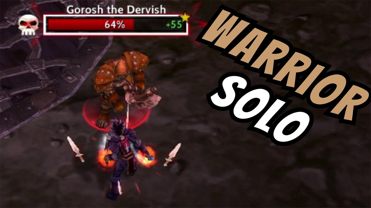 Warrior Solo Gorosh the Dervish | BRD Arena | Classic WoW