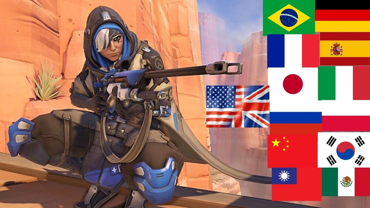 Ana Ult In Different Languages - Overwatch 2
