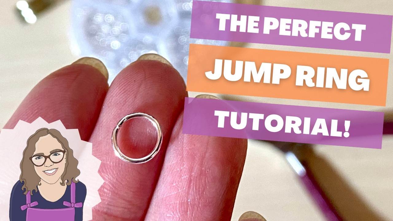 How To Open And Close A Jump Ring Perfectly! Easy Tutorial For Jewellery Making