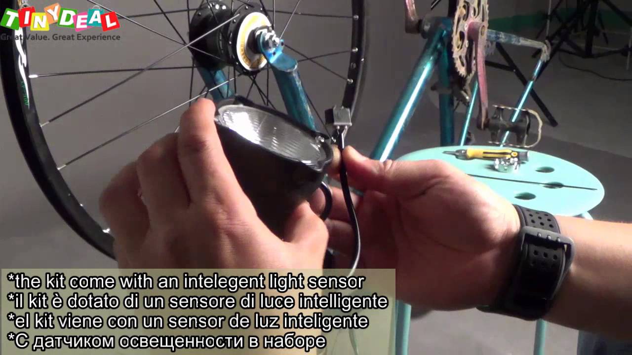 Guide For Bike SHIMANO Dynamo Generator Hub