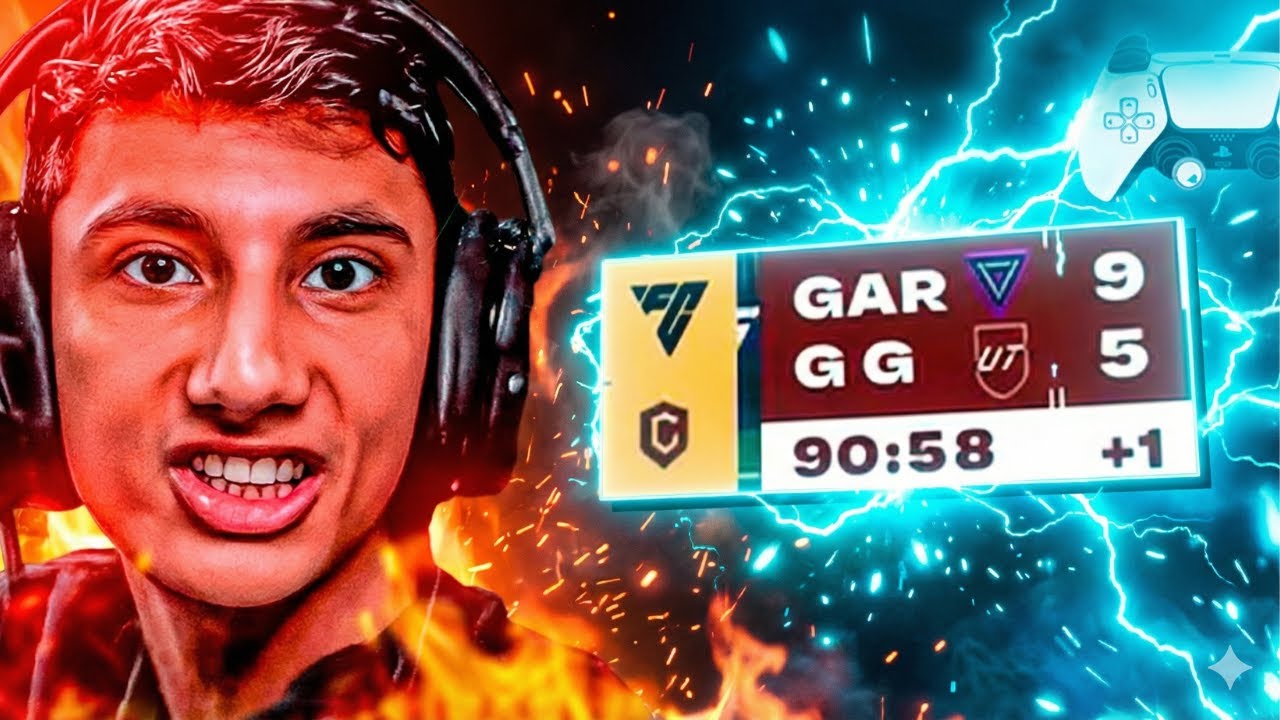 PAIVINHA tomou 9 GOLS em uma única partida e deu o MAIOR RAGE do EA FC 26!!!