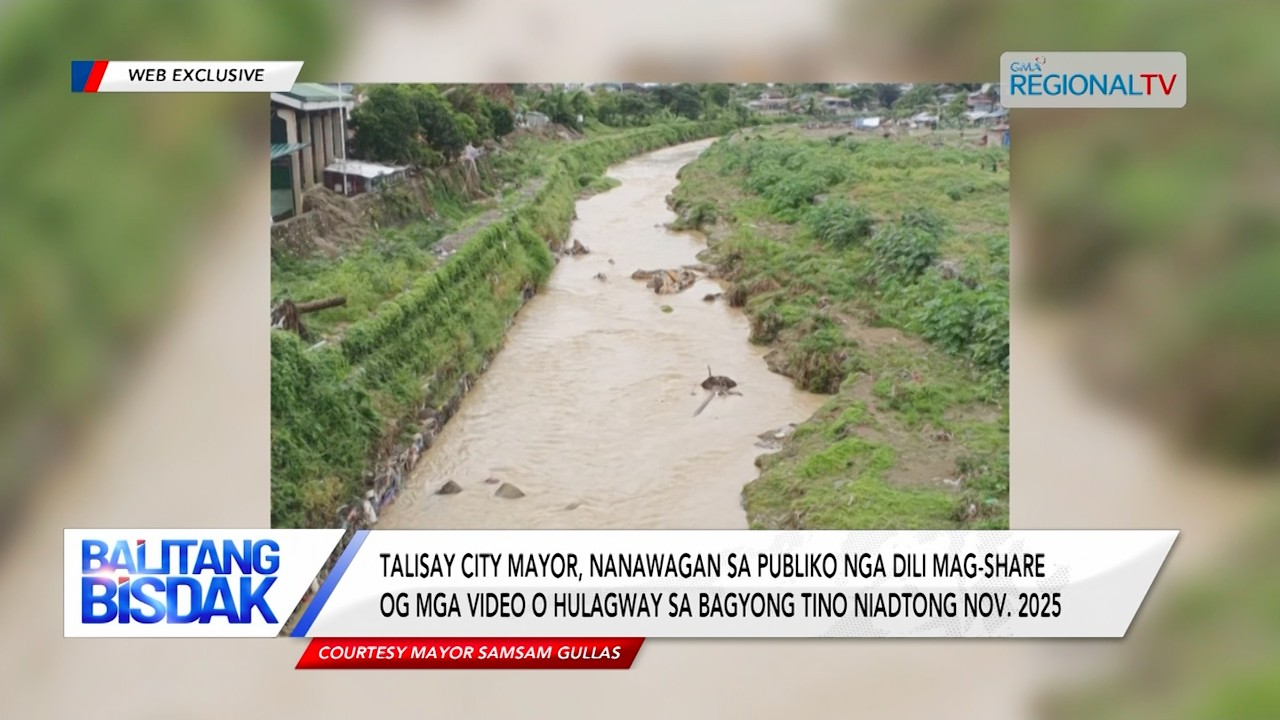 Talisay City Mayor, Nanawagan nga Dili Mag-share og Videos sa Bagyong Tino | Balitang Bisdak